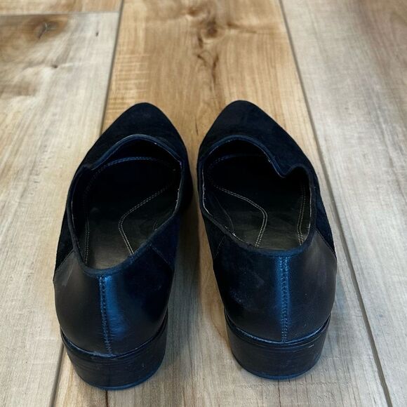 Tahari Luna Women’s Black Suede Loafer Low Heel Size 7 - Picture 5 of 14